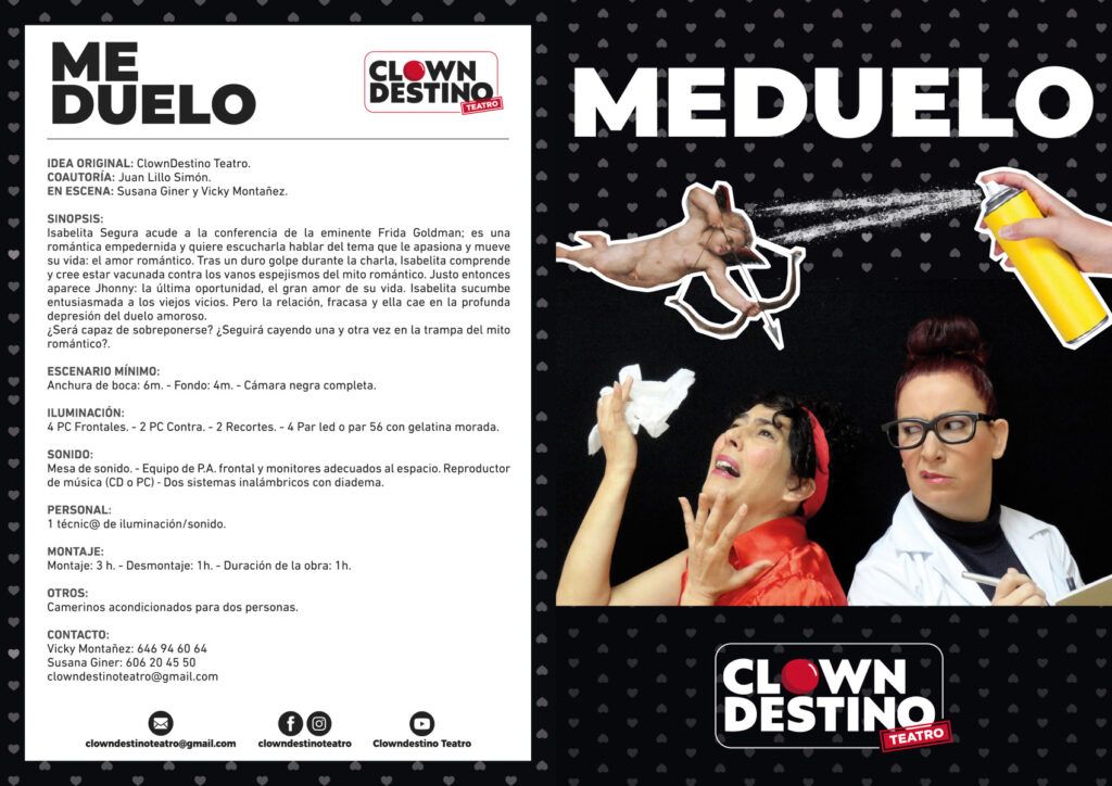 Espectáculo clown teatro MEDUELO_DOSSIER2022
